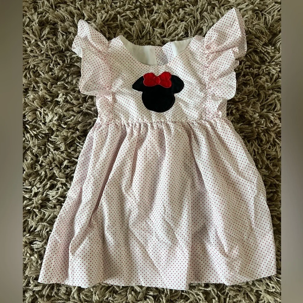 Worn once! 2t • dressie Jessie smocking • 2t Minnie Mouse dress • Disney trip